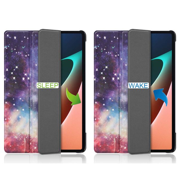 imoshion Design Trifold Bookcase Xiaomi Pad 5 / 5 Pro - Space