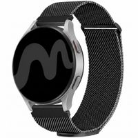 imoshion Milanees magnetisch bandje  - Universeel 22 mm aansluiting - Maat M - Zwart