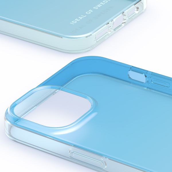 iDeal of Sweden Clear Case iPhone 15 - Light Blue