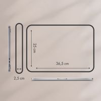 Selencia Corduroy Laptop hoes 15-16 inch - Laptopsleeve - Soft Blush