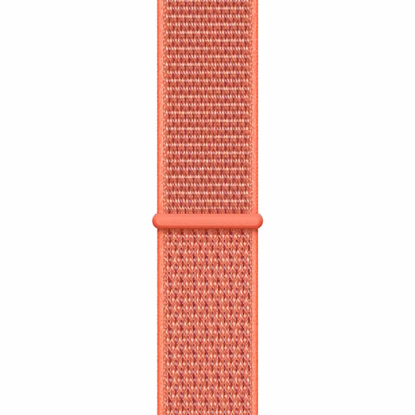 Apple Sport Loop Band Apple Watch Series 1 t/m 10 / SE / Ultra (2) (44/45/46/49 mm) - Nectarine/Pelony