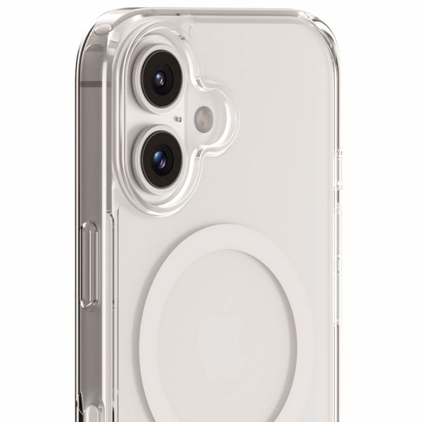 Holdit MagSafe Case Apple iPhone 16 Plus - Transparent / White