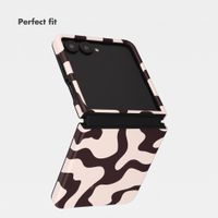 Selencia Vivid Back Cover with MagSafe Samsung Galaxy Z Flip 8 - Art Wave Black