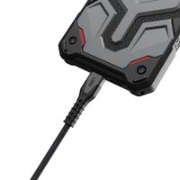 UAG Kevlar® Core USB-C naar Lightning oplaadkabel - 1,5 meter - Zwart / Grijs