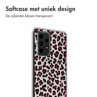 imoshion Design hoesje Samsung Galaxy A52(s) (5G/4G) - Leopard Pink