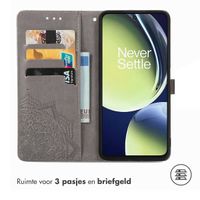 imoshion Mandala Bookcase OnePlus Nord CE 3 / CE 3 Lite - Grijs