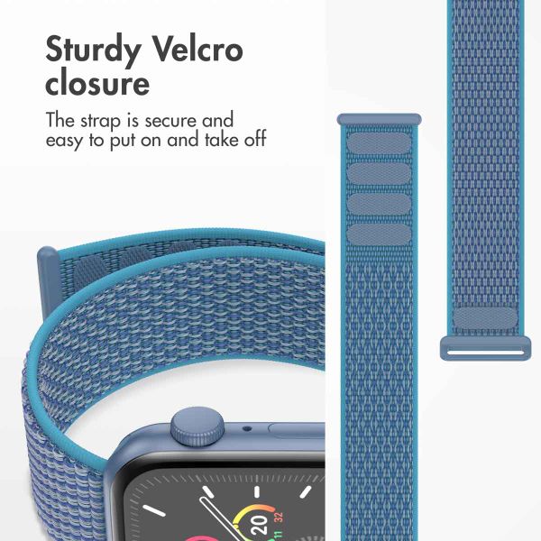 imoshion Nylon Strap Apple Watch | 38/40/41/42 mm - Navy Blue