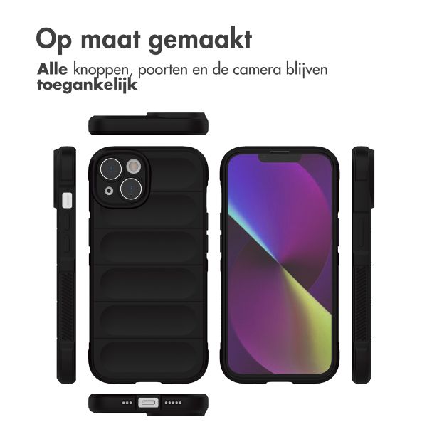 imoshion EasyGrip Backcover iPhone 14 - Zwart