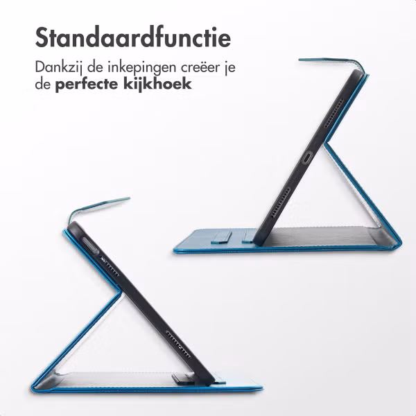 imoshion Mandala Bookcase Apple iPad 11 (2025) 11 inch / iPad 10 (2022) 10.9 inch - Turquoise