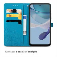 imoshion Mandala Bookcase Motorola Moto G53 - Turquoise