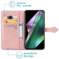 imoshion Mandala Bookcase OnePlus 10 Pro - Rosé Goud
