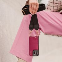 Dutchies Backcover met pashouder Apple iPhone 13 Pro Max - Ruby