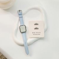 Burga Genuine Leather Band Apple Watch | 38/40/41/42 mm - Dream / Silver