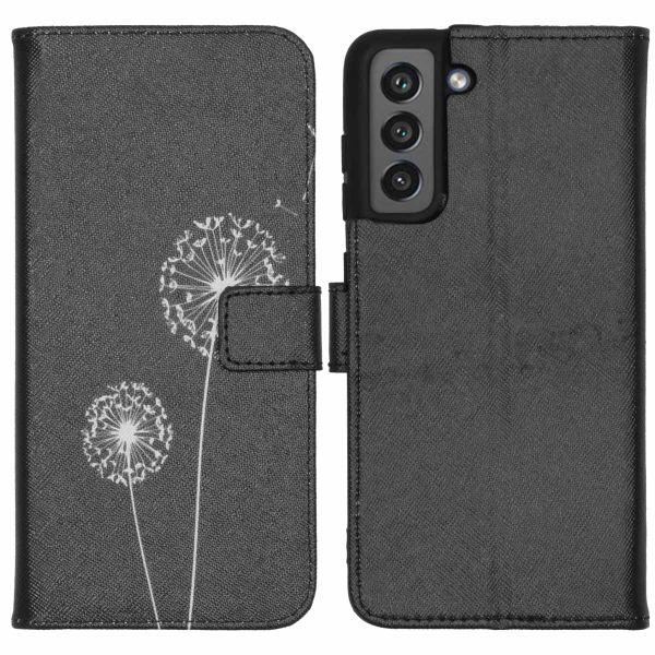 imoshion Design Softcase Bookcase Galaxy S21 FE - Dandelion