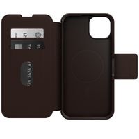 OtterBox Strada Bookcase MagSafe Apple iPhone 15 Plus - Bruin