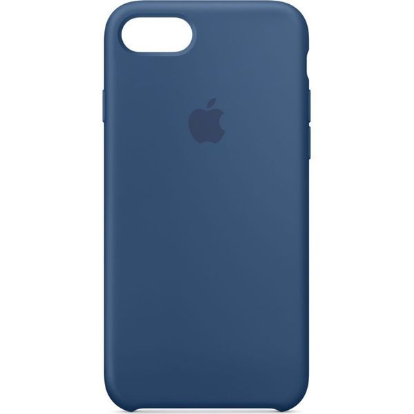 Apple Silicone Backcover Apple iPhone SE (2022 / 2020) / 8 / 7 - Ocean Blue