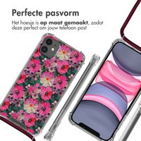 imoshion Design hoesje met koord iPhone 11 - Flower Water