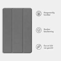 imoshion Trifold Bookcase Samsung Galaxy Tab A11 Plus - Grijs