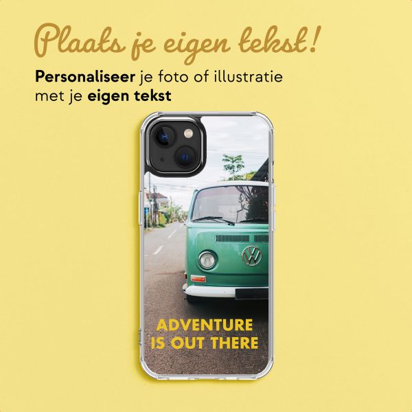 Ontwerp je eigen MagSafe Clear Case Apple iPhone 15 - Transparant