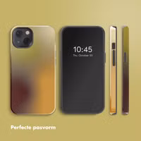 Selencia Vivid Backcover met MagSafe Apple iPhone 13 - Gradient Olive Dust