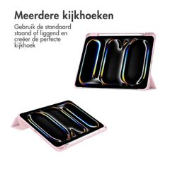 imoshion Trifold Hardcase Bookcase Apple iPad Pro 11 (2025) M5 / (2024) M4 - Roze