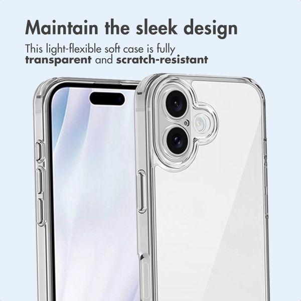 imoshion Protective Back Cover Apple iPhone 17 - Transparent
