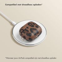 Selencia Sabi Case Apple AirPods 3 - Panterprint - Mocha Brown