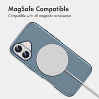 imoshion Colour Back Cover with Thin MagSafe Ring Apple iPhone 17 - Dark Blue