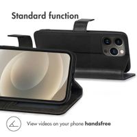 imoshion Luxury Bookcase Apple iPhone 13 Pro - Black