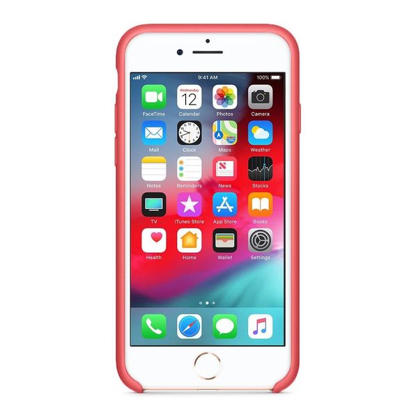 Apple Silicone Backcover Apple iPhone SE (2022 / 2020) / 8 / 7 - Camelia