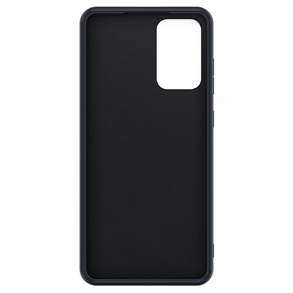 Valenta Luxe Leather Backcover Samsung Galaxy A72 - Zwart