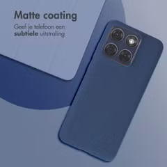 imoshion Color Backcover Motorola Edge 70 Fusion - Donkerblauw