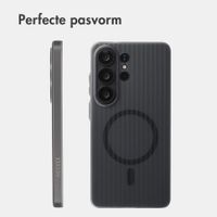 Accezz Lite Backcover met MagSafe | Fluted | Samsung Galaxy S26 Ultra - Grijs