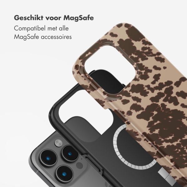 Selencia Vivid Tough Backcover met MagSafe iPhone 15 Pro Max - Country Moo'd