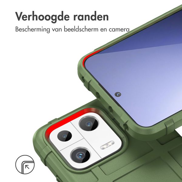 imoshion Rugged Shield Backcover Xiaomi 13 - Donkergroen