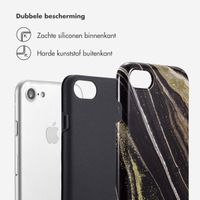 Selencia Vivid Tough Backcover iPhone SE (2022 / 2020) / 8 / 7 / 6(s) - Chic Marble