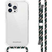 imoshion Backcover met koord iPhone 13 Pro - Groen