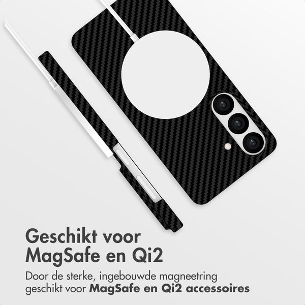 Accezz MagSafe Kevlar® Backcover Samsung Galaxy S26 - Zwart