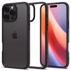 Spigen Ultra Hybrid Backcover Apple iPhone 16 Pro - Matte Black
