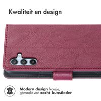 imoshion Luxe Bookcase Samsung Galaxy A34 (5G) - Bordeaux