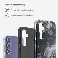 Selencia Vivid Backcover Samsung Galaxy S23 FE - Chic Marble Black