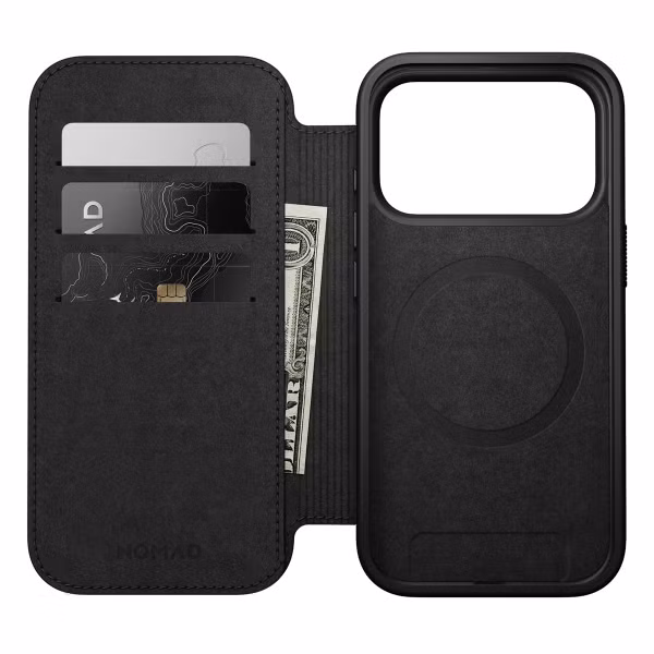 Nomad Modern Leather FolioBookcase Apple iPhone 17 Pro - English Tan