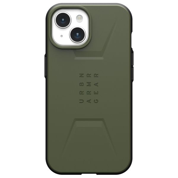 UAG Civilian Backcover MagSafe iPhone 15 - Olive Drab