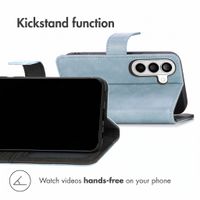 imoshion Luxury Bookcase Samsung Galaxy A27 (5G) - Light Blue
