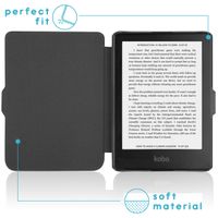 imoshion Slim Hard Case Bookcase Kobo Clara 2E / Tolino Shine 4 - Lichtblauw