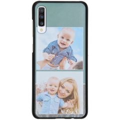 Ontwerp je eigen Samsung Galaxy A70 hardcase hoesje - Zwart