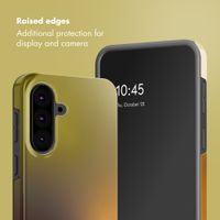 Selencia Vivid Back Cover Samsung Galaxy A37 (5G) - Gradient Olive Dust