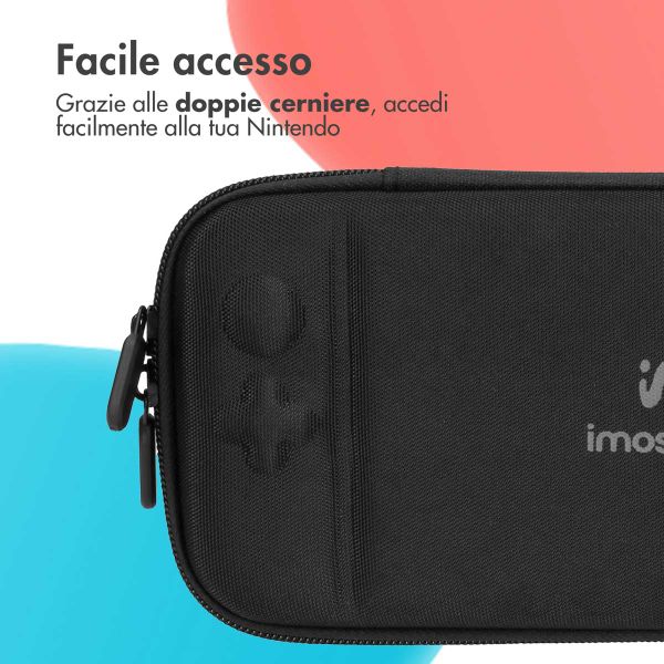 imoshion Nintendo Switch case - Hoes voor de Nintendo Switch / Switch OLED - Zwart