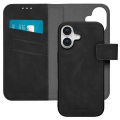imoshion Uitneembare 2-in-1 Luxe Bookcase Apple iPhone 17 - Zwart