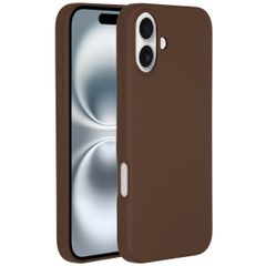 Accezz Liquid Silicone Backcover met MagSafe Apple iPhone 16 - New Tea Brown